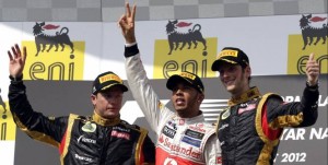 F1-podium-course-hungaroring-hongrie-2012
